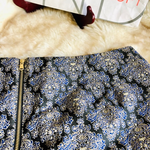 ANOTHER EXCLUSIVE LOFT/ANN TAYLOR Sz14 PRINT SKIRT - Picture 2 of 16